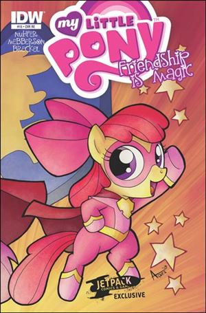 My Little Pony: Friendship is Magic issue 15-F Jetpack Comics Cover
