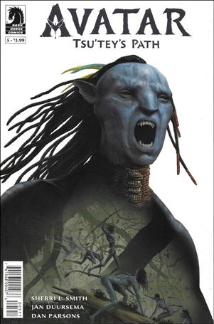 Avatar: Tsu'tey's Path issue 5 Doug Wheatley Cover