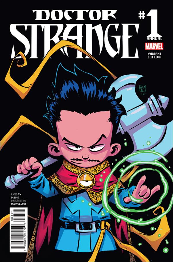 Doctor Strange Annual (2016) issue 1-B Skottie Young Baby Cover