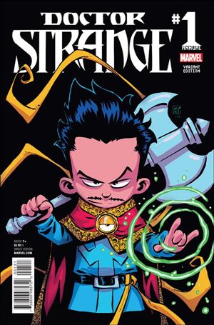 Doctor Strange Annual (2016) issue 1-B Skottie Young Baby Cover