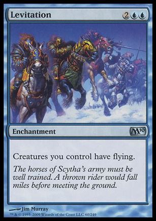 Magic the Gathering: 2010 Core Set (Base Set) card 60 Levitation