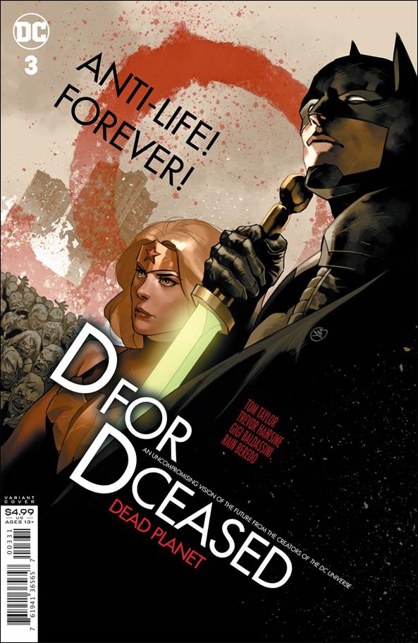 DCeased: Dead Planet issue 3-C Yasmine Putri Cardstock Cover