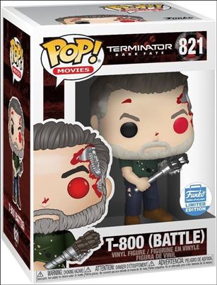 POP! Movies figure 821 T-800 (Battle) Funko Shop Exclusive