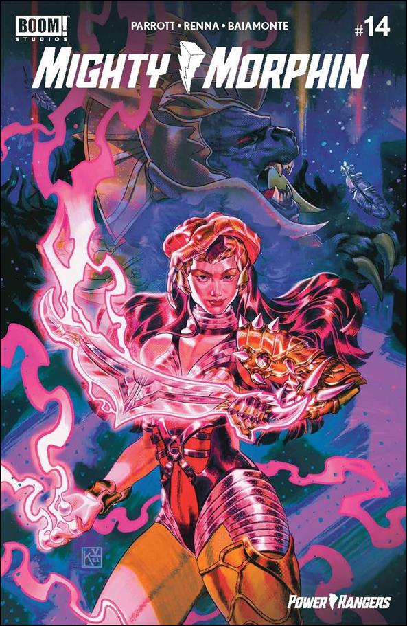 Mighty Morphin issue 14-C Keyla K. Valerio FOC Cover