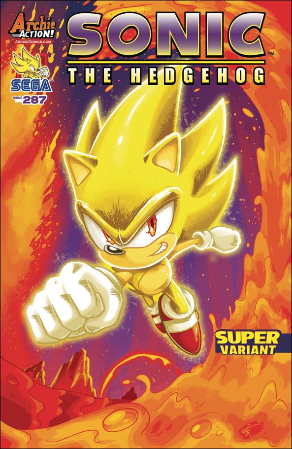 Sonic the Hedgehog (1993) issue 287-B Vincent Lovallo Cover