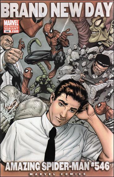 Amazing Spider-Man (1963) issue 546-E Steve McNiven Cover (2nd Printing)