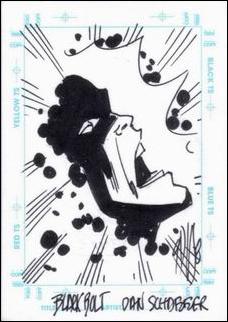Marvel: The Silver Age (Sketchagraphs Sketch Subset) card DS Dan Schaefer - Black Bolt
