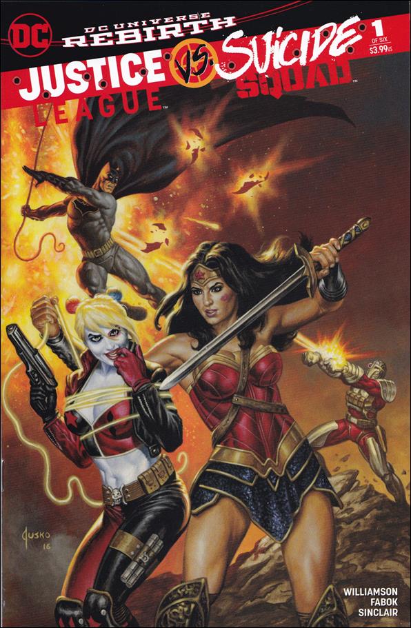 Justice League Vs Suicide Squad issue 1-TG Joe Jusko buymetoys.com Color Cover
