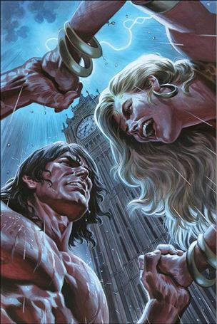 Lords of the Jungle issue 4-D Felipe Massafera Rare Virgin Art Cover