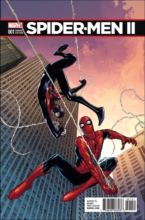Spider-Men II issue 1-E David Marquez 1:25 Cover