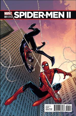 Spider-Men II issue 1-E David Marquez 1:25 Cover