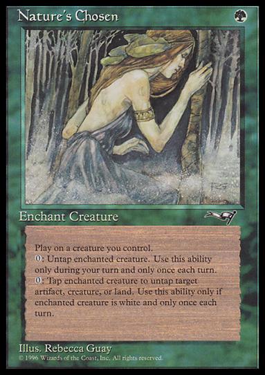 Magic the Gathering: Alliances (Base Set) card 97 Nature's Chosen