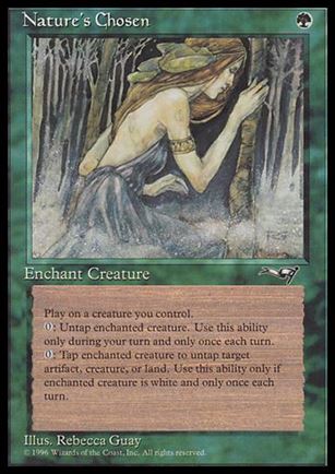 Magic the Gathering: Alliances (Base Set) card 97 Nature's Chosen