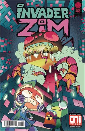 Invader Zim issue 40-B Maddie C Cover