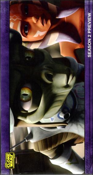 Star Wars: The Clone Wars Widevision (Season 2 Preview Subset) card PV5 Season 2 Preview