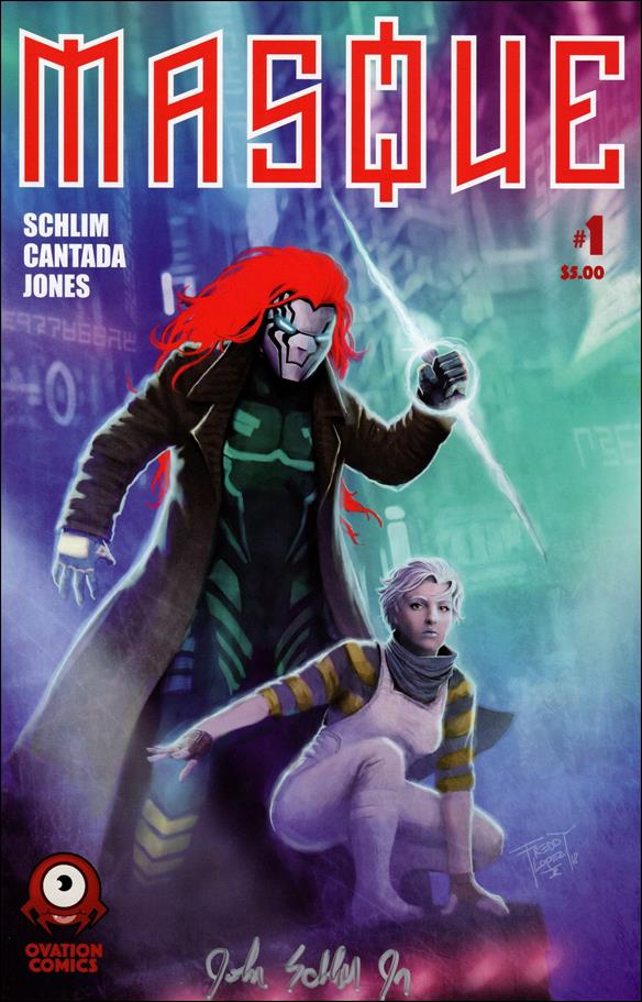 Masque issue 1-B Freddy Lopez Jr. Cover