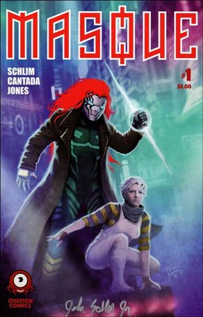 Masque issue 1-B Freddy Lopez Jr. Cover
