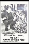 Munsters (Base Set) card 63 See, Eddie's All Right. He's Just Playing
