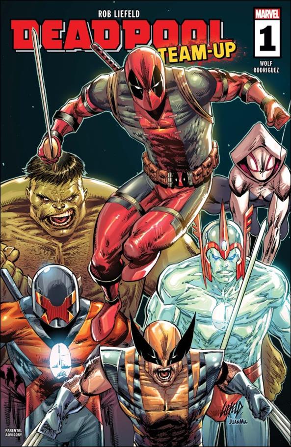Deadpool Team-Up (2024) issue 1 Rob Liefeld Cover