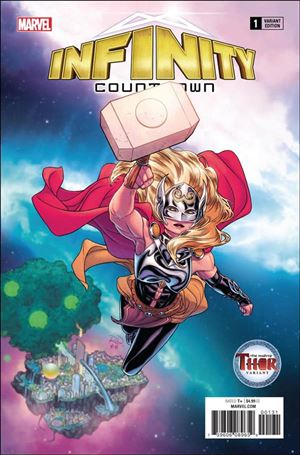 Infinity Countdown issue 1-B Russell Dauterman Thor Cover