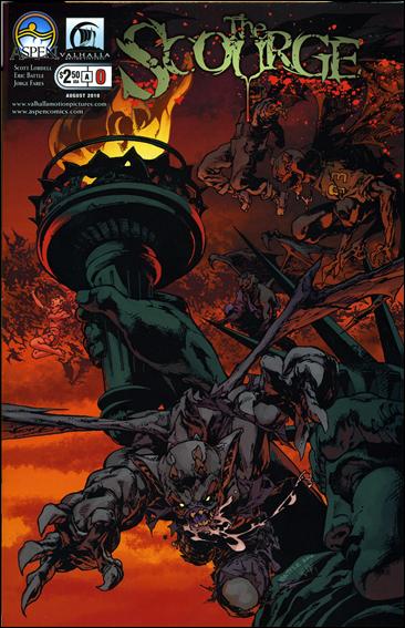 Scourge issue 0 Eric Battle Cover
