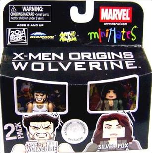 Marvel Minimates (Exclusives) figure 30 Weapon X Wolverine and Silver Fox