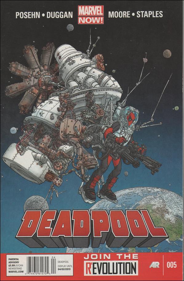 Deadpool (2013) issue 5-B Newsstand Edition / Price Variant