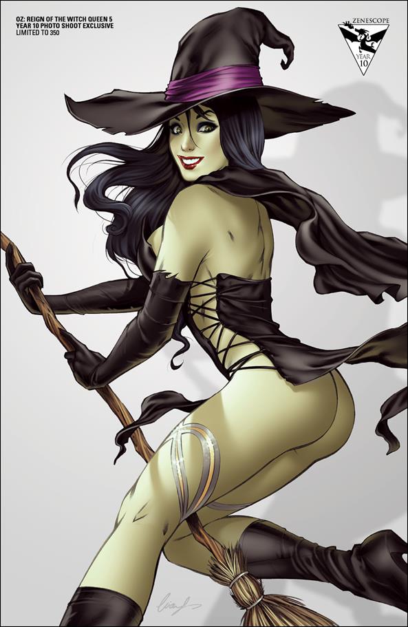 Grimm Fairy Tales Presents Oz: Reign of the Witch Queen issue 5-E E. Chatzoudis Year 10 Photo Shoot NYCC Cover 1/350