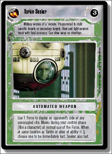 Star Wars: Premiere Limited (Base Set) card 315 Tarkin Seeker