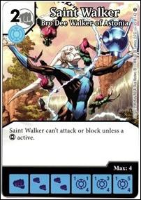 DC Comics Dice Masters War of Light card 65 Saint Walker: Bro'Dee Walker of Astonia