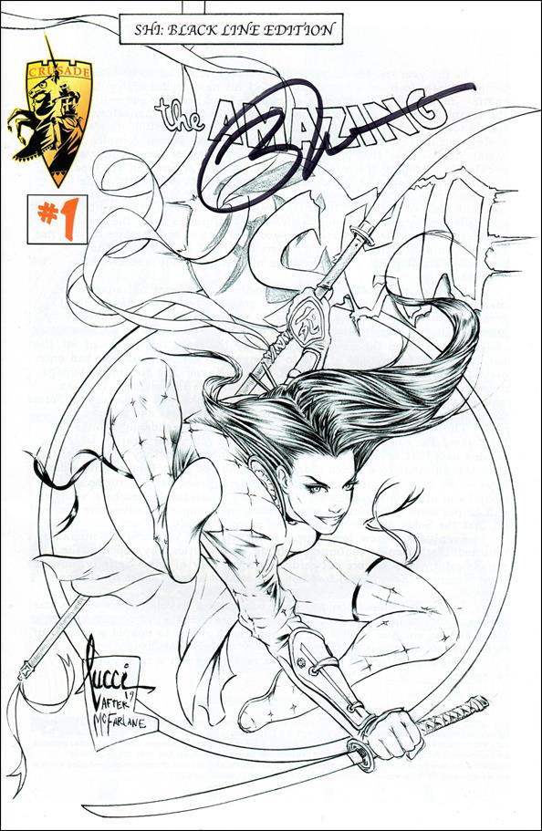Shi: The Way of the Warrior issue 1-K Black Line Edition