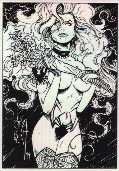 Lady Death All Chromium (NecroChrome Subset) card 3