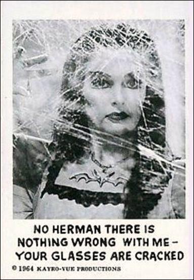 Munsters (Base Set) card 48 No Herman There is Nothing Wrong With Me - 