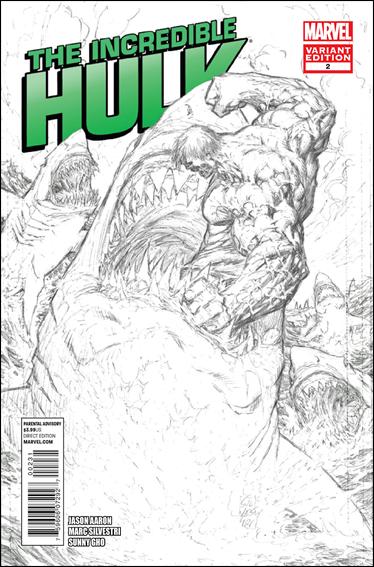 Incredible Hulk (2011)  issue 2-C Marc Silvestri 1:200 Sketch Cover
