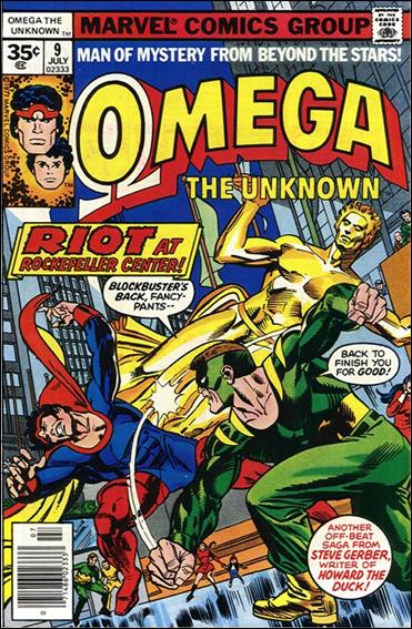 Omega: The Unknown (1976) issue 9-B 35 Cent Price Cover