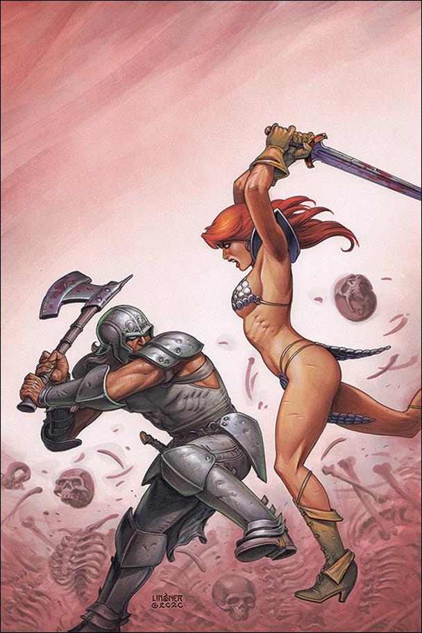Red Sonja: Price of Blood issue 2-P Joseph Michael Linsner Virgin Cover