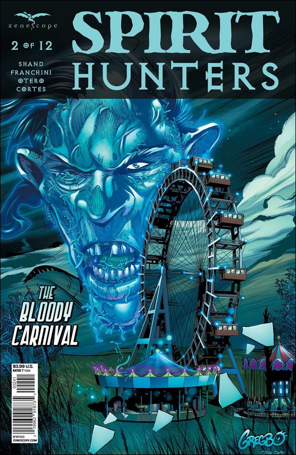 Spirit Hunters issue 2-D Gregbo Watson Cover