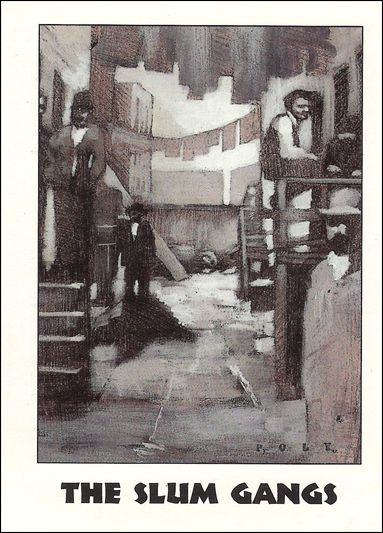 True Crime (Base Set) card 1 The Slum Gangs