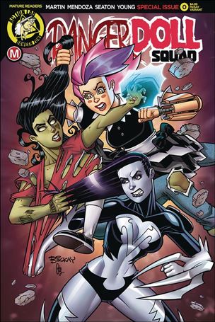 Danger Doll Squad issue 0-E Bill McKay Cover
