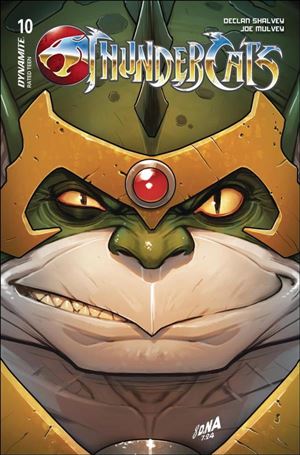 Thundercats (2024) issue 10-K David Nakayama Foil 1:10 Cardstock Cover
