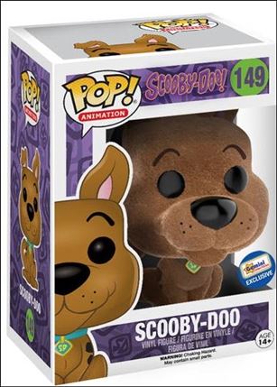 POP! Animation figure 149-B Scooby Doo (Flocked) Gemini Collectibles