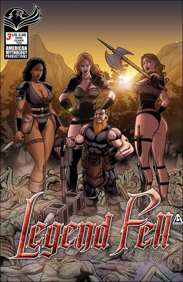 Legend Fell issue 3 Eliano Marques Cover