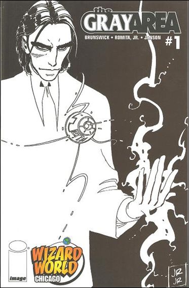 Gray Area issue 1-C Wizard World Chicago Black & White Cover 1/100 