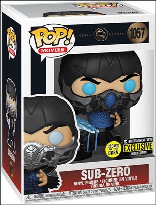 POP! Movies figure 1057-B Sub-Zero (GITD) Entertainment Earth