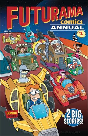 Futurama Comics Annual Cover Image 1