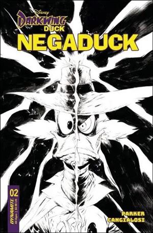 Negaduck issue 2-F Jae Lee 1:10 Line Art Cover