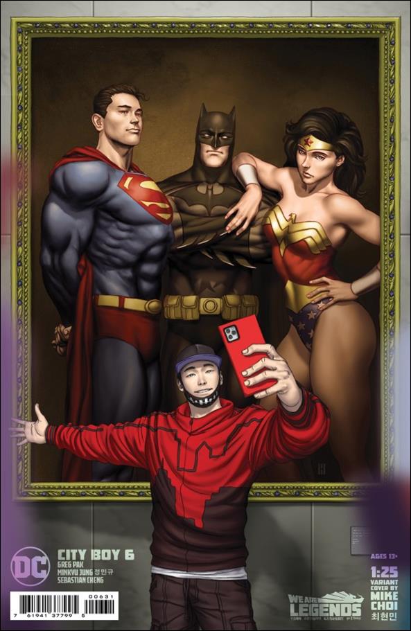 City Boy issue 6-C Mike Choi 1:25 Cardstock Cover