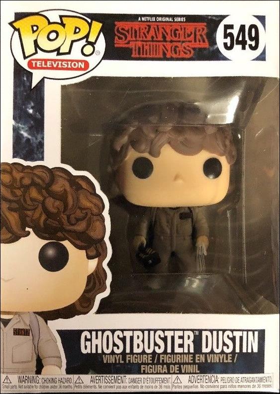 POP! Television figure 549 Ghostbuster Dustin