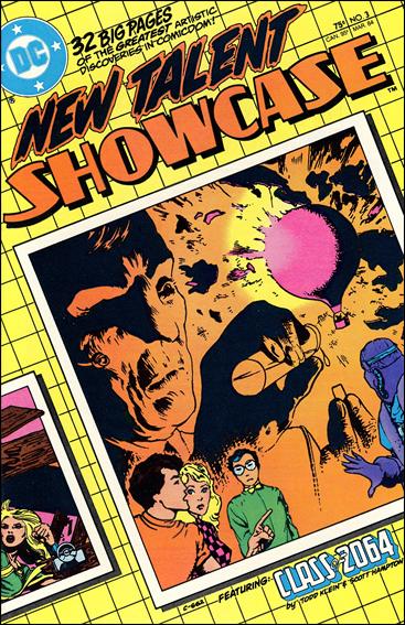 New Talent Showcase (1984) issue 3 Wraparound Cover