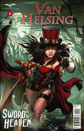 Van Helsing: Sword of Heaven issue 5 Netho Diaz Cover